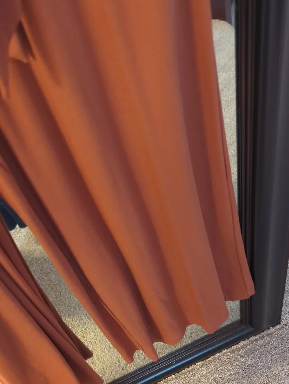 LOFT NWT Rust Sleeveless Wide Leg Jumpsuit with Waist Tie - Picture 2 of 6